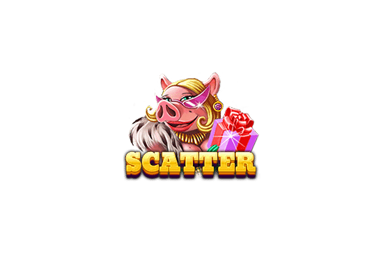 สัญลักษณ์ Scatter Piggy Riches Megaways
