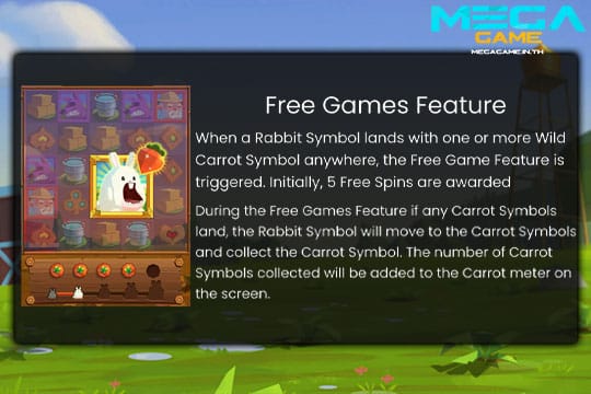 ฟีเจอร์ Free Games Fat Rabbit