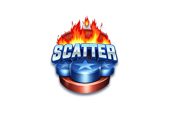 สัญลักษณ์ Scatter Hockey Attack